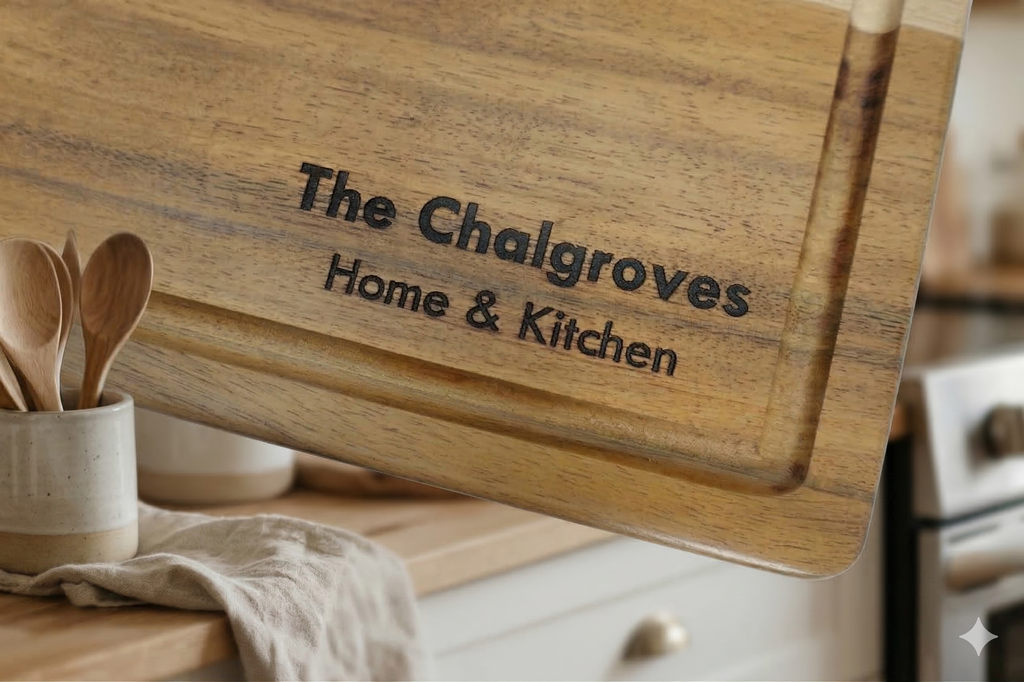The Chalgroves 3-Piece Acacia Wood Cutting Board Set
