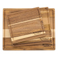 The Chalgroves 3-Piece Acacia Wood Cutting Board Set